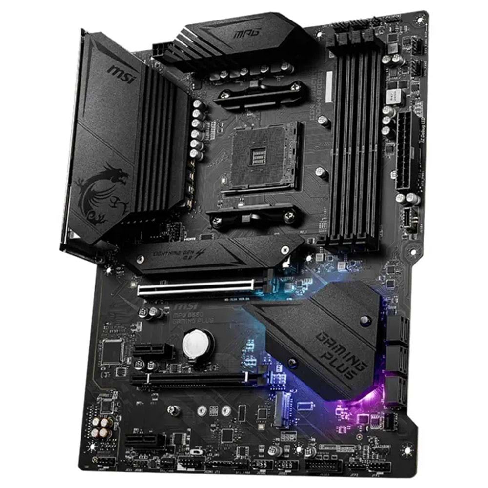 Anakart Msi Mpg B550 Gaming Plus Ddr4 4400(Oc)Mhz Atx Am4