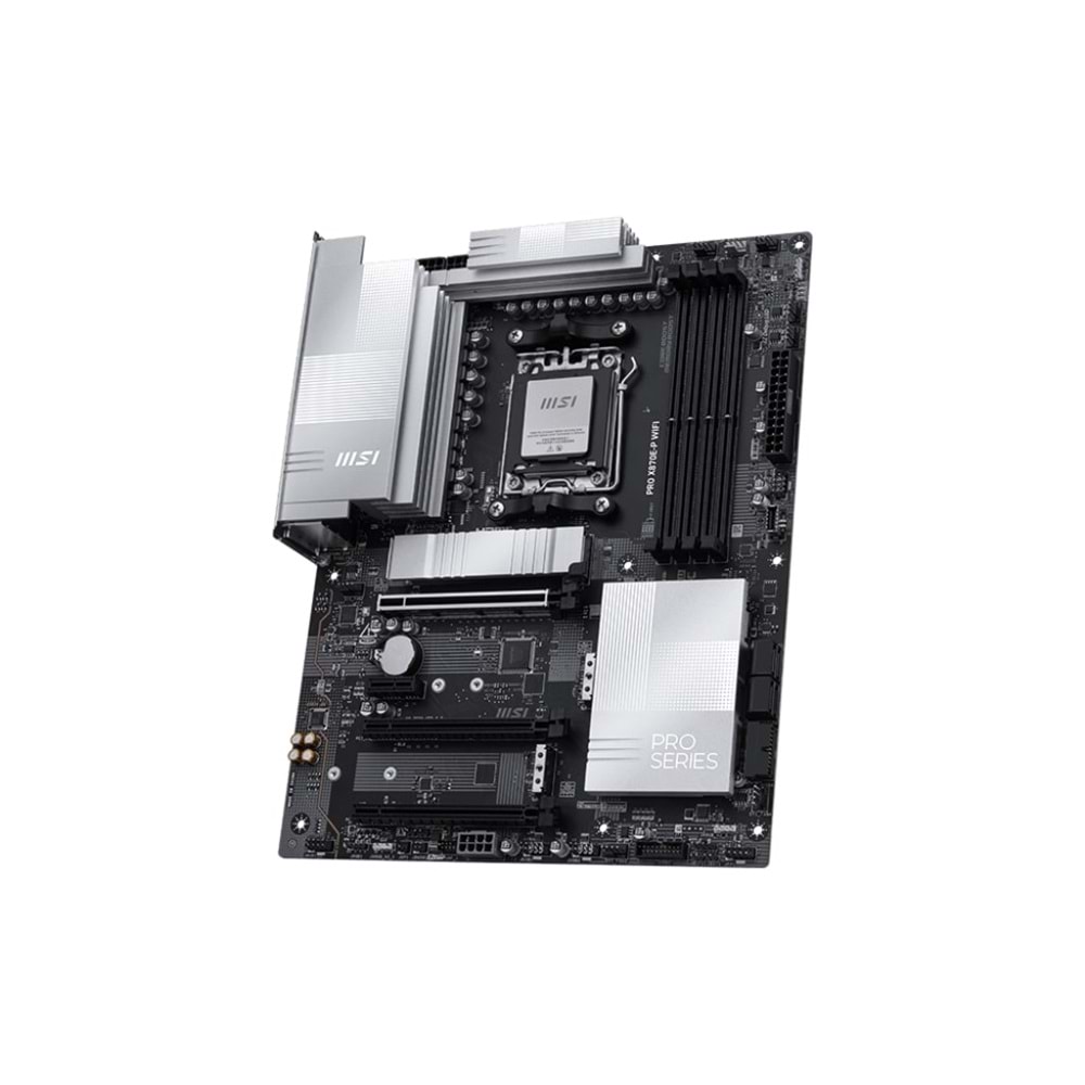 Anakart Msi Pro X870E-P Wifi Ddr5 Am5 Ddr5 8200+(Oc)Mhz Atx