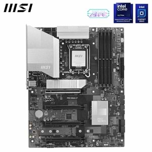 Anakart Msi PRO B860-P DDR5 8800+(OC)MHz Atx