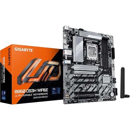 Anakart Gigabyte B860M Ds3H Wifi 6E Soket 1851p