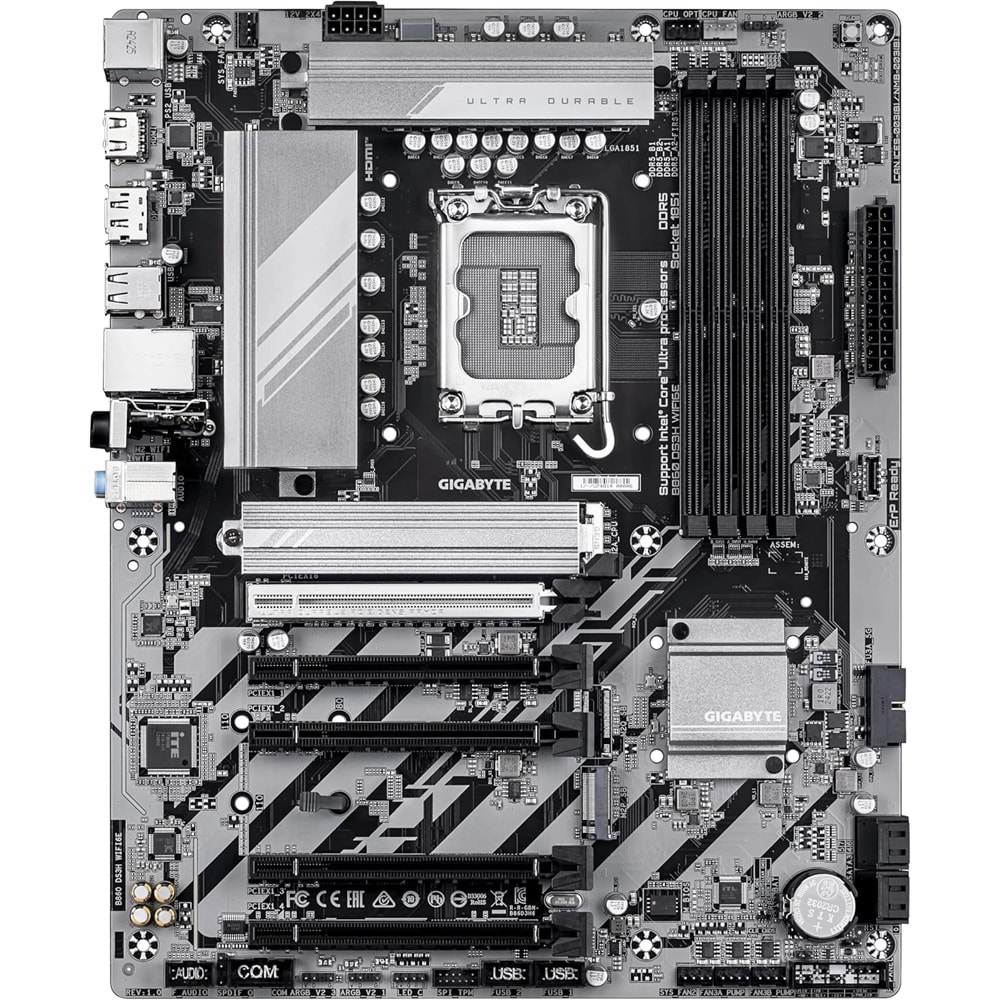 Anakart Gigabyte B860M Ds3H Wifi 6E Soket 1851p