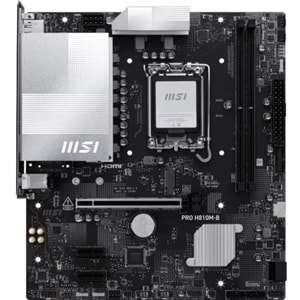 Anakart Msi Pro H810M-B Ddr5 6400Mhz (Oc) M.2 Matx 1851p