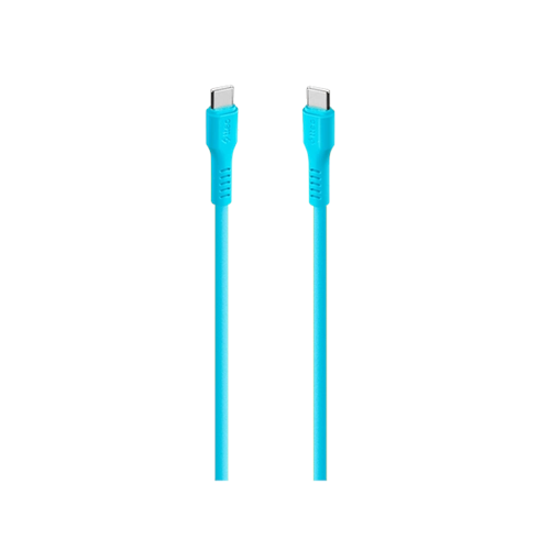 Şarj Kablosu Ttec 2DK59NM Type-C To Type-C 60w 1.2Mt Turkuaz