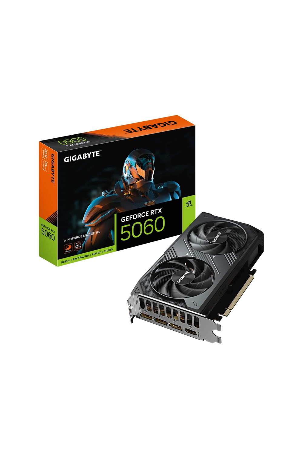 Gigabyte GeForce Rtx5060 Windforce Max OC GV-N5060WF2 8GB 128Bit GDDR7
