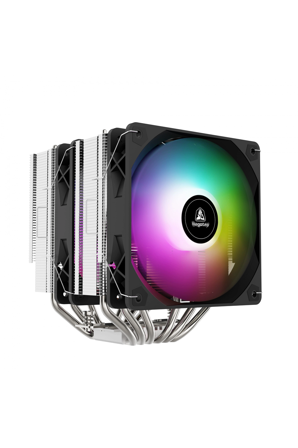 Segotep FZ6 Pro Siyah 2x120mm ARGB Hava Soğutucu