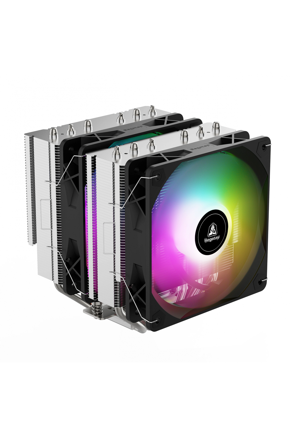 Segotep FZ6 Pro Siyah 2x120mm ARGB Hava Soğutucu