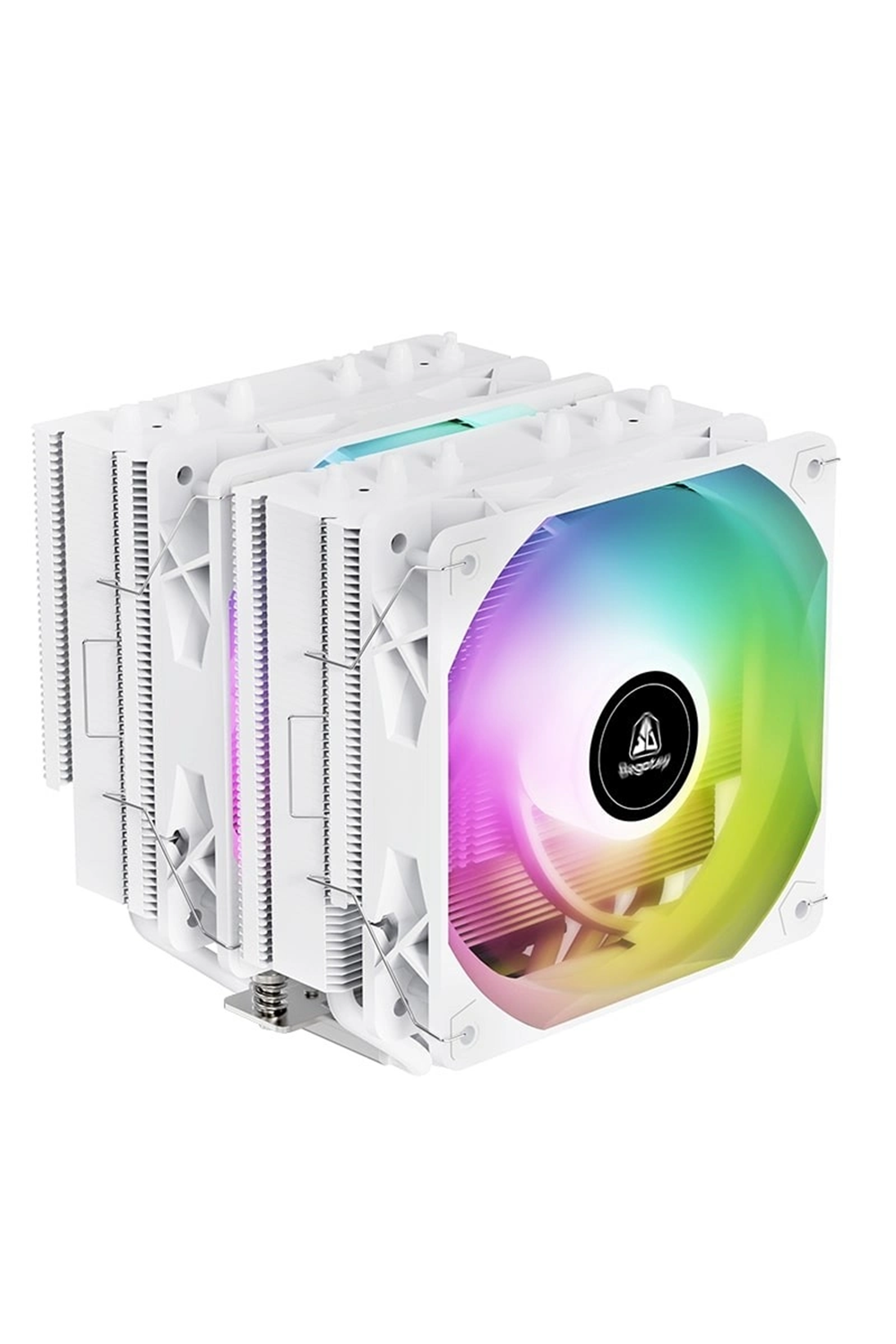 Segotep FZ6 Pro Beyaz 2x120mm ARGB Hava Soğutucu