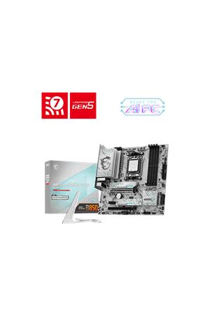 Msi B850M Gaming Plus WiFi 8200+ MT/s (OC) Wi-Fi 7 mAtx Am5