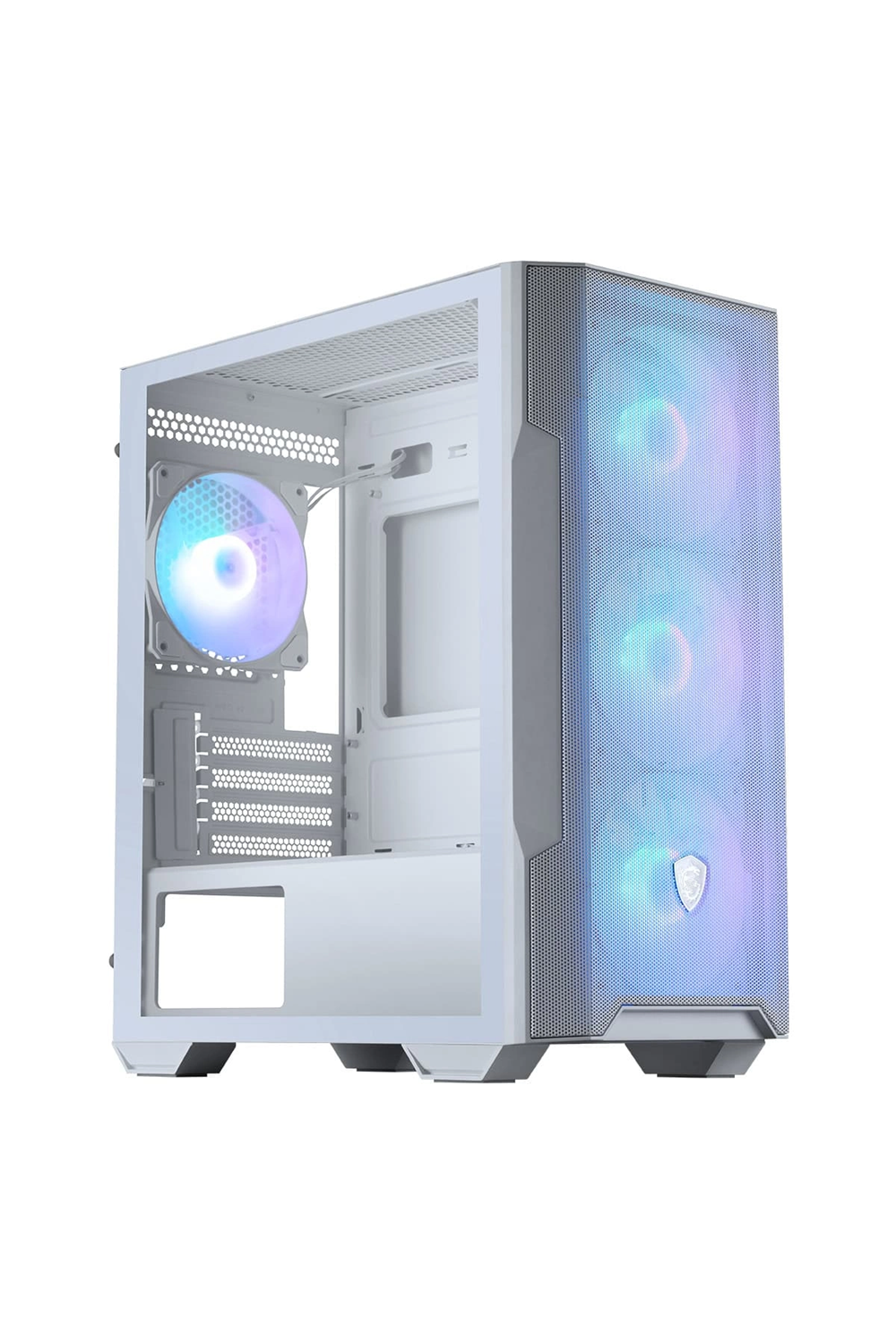 Msi Mag Forge M100R Mesh 4x120mm ARGB Fan USB 3.2 Beyaz Micro-ATX