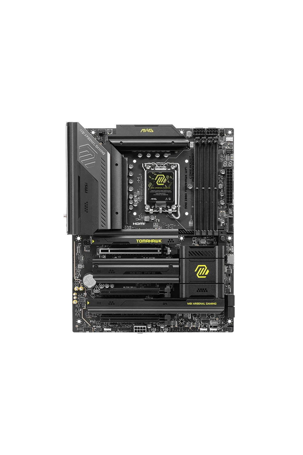 Msi Mag Z890 Tomahawk WiFi DDR5 9200(OC)MHz Wi-fi 7ATX 1851