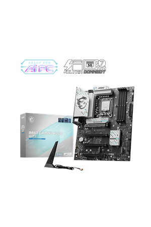 Msi B860 Gaming Plus WiFi DDR5 8800+(OC)MHz Wi-Fi 7 ATX 1851