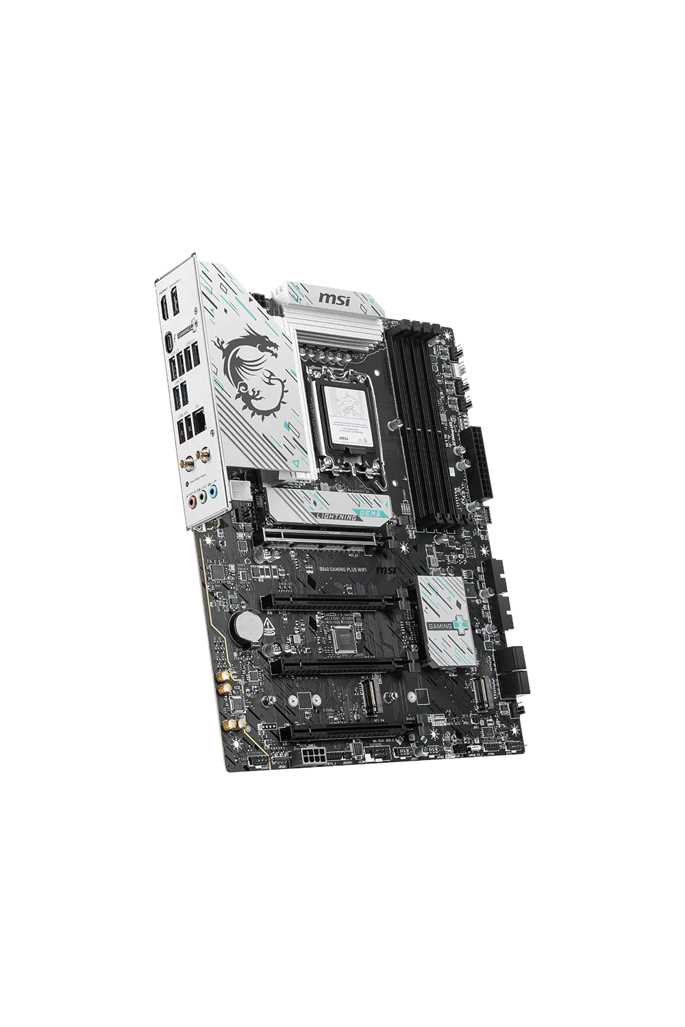 Msi B860 Gaming Plus WiFi DDR5 8800+(OC)MHz Wi-Fi 7 ATX 1851