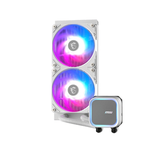 Msi Mag Coreliquid A13 240 240mm Beyaz işlemci Sıvı Soğutucu