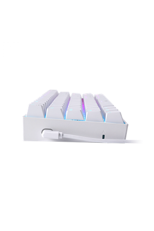 Redragon K630w-Rgb Dragonborn Blue Switch %60 Beyaz Q Tr Layout