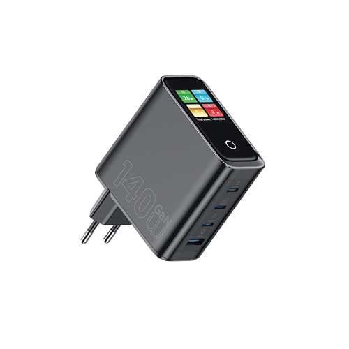 Wiwu 140GaN Wi-G028 Akıllı Ekranlı Şarj Cihazı 140W