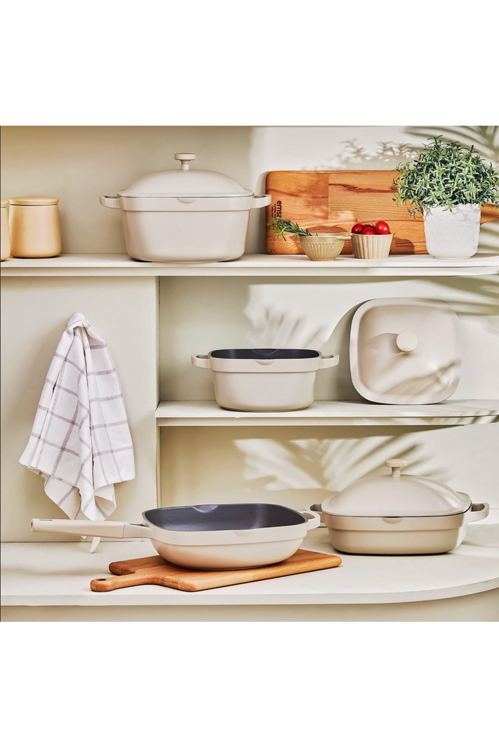 EMSAN WHİTE STONE 7 PARÇA TENC SETİ