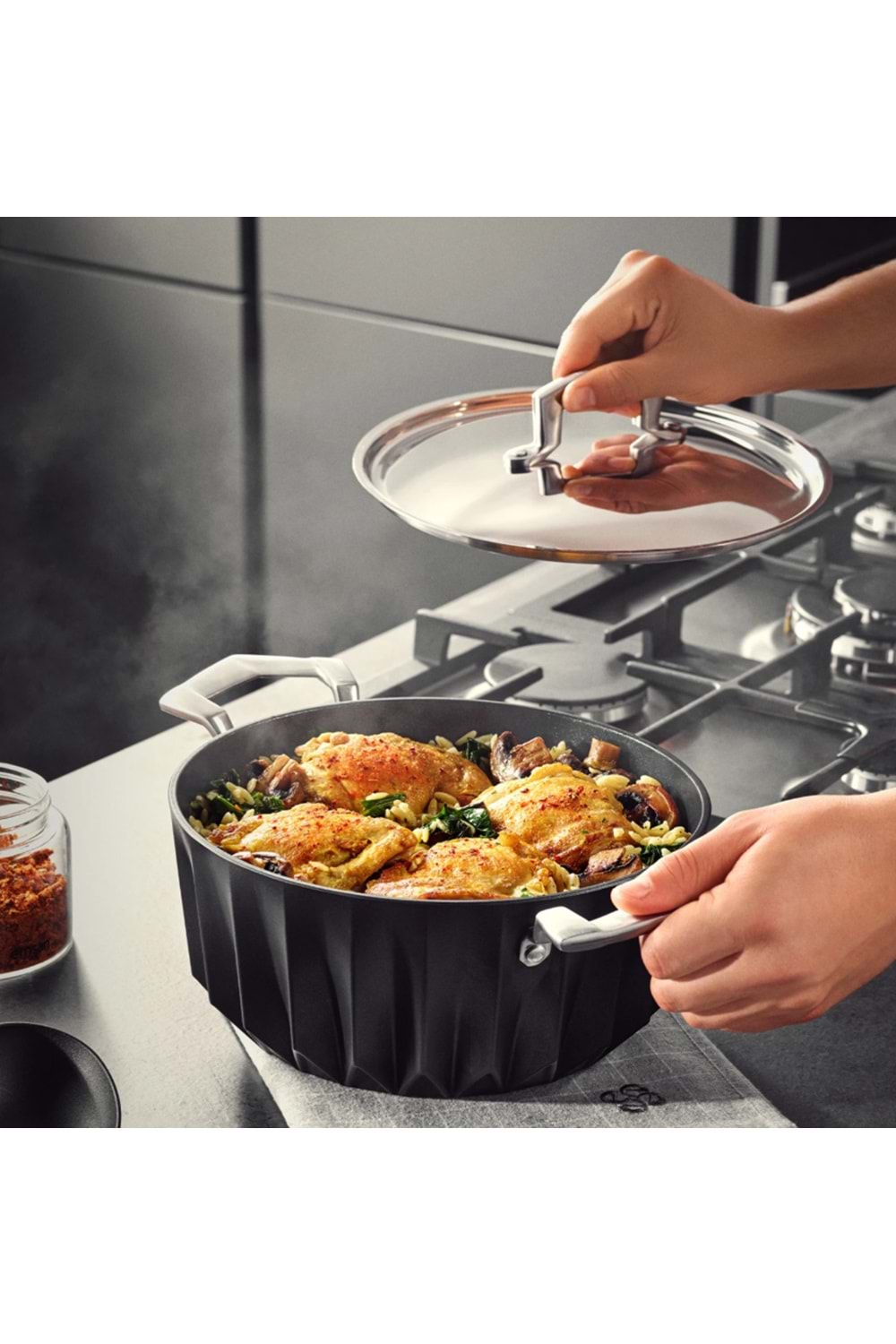 EMSAN DIAGON 24 CM DERİN TENCERE