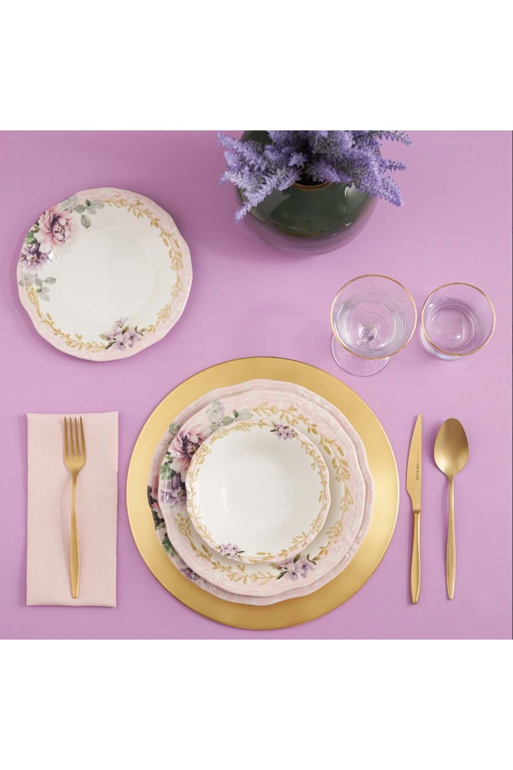 EMSAN FLORY YEMEK TAKIMI 24 PRÇ