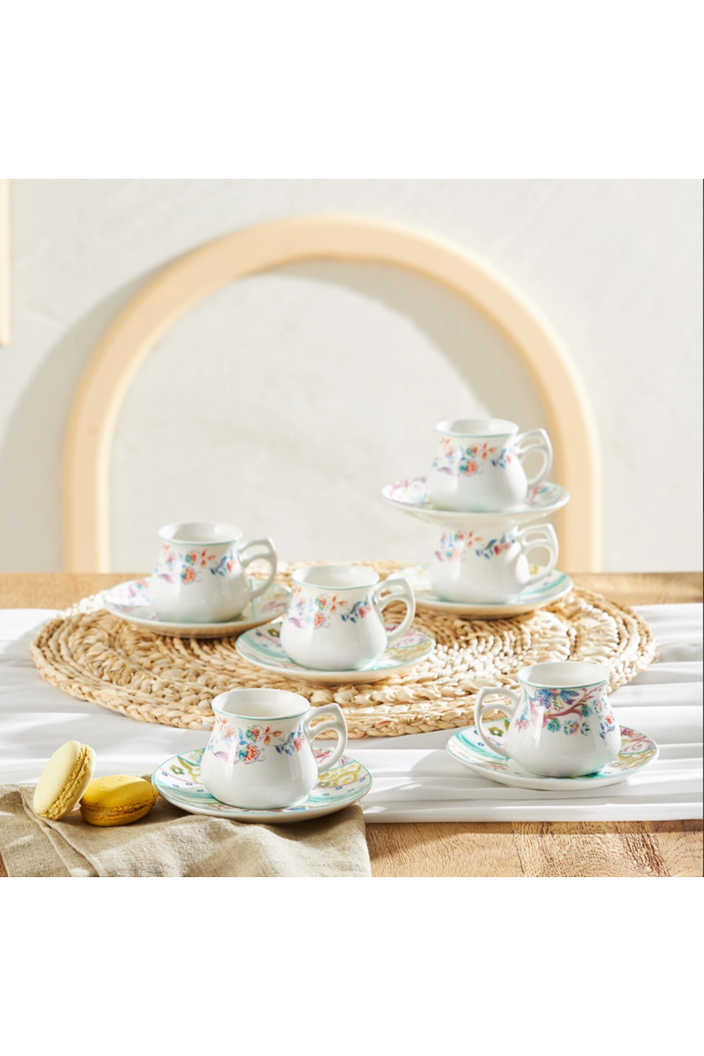 EMSAN SAMATYA KAHVE FİNCAN TAKIMI 6 KİŞİLİK