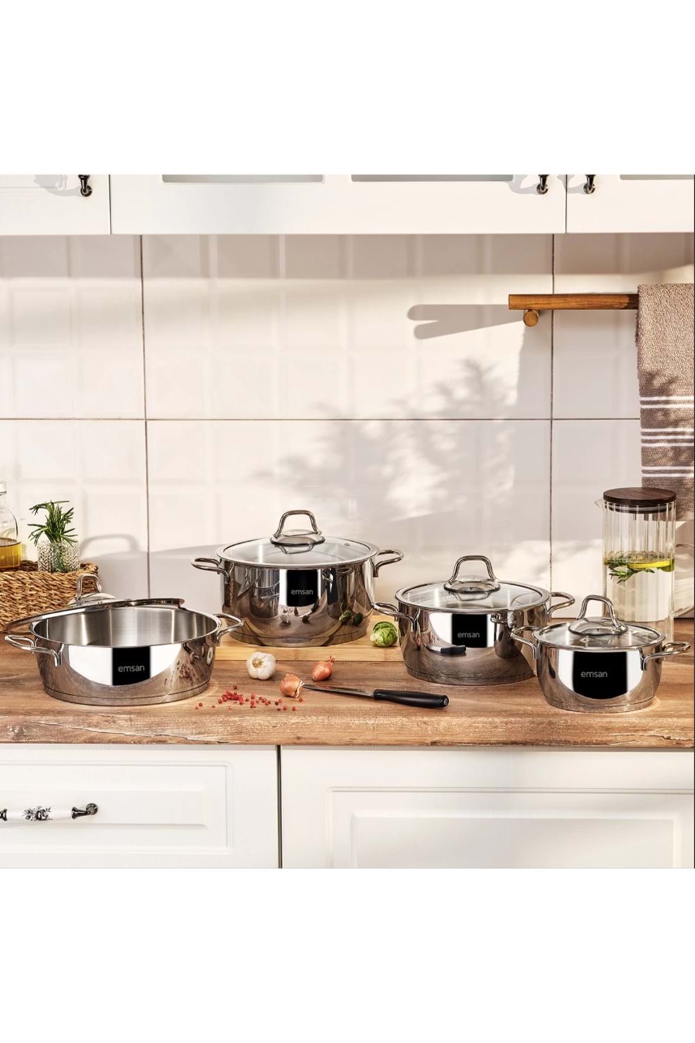 EMSAN VALERIA 8 PRÇ TENC.SETİ