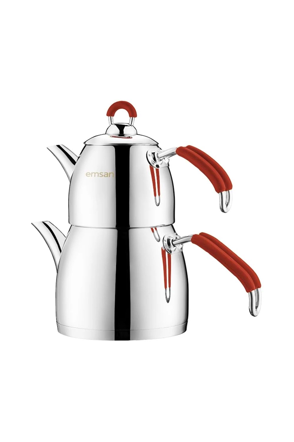 EMSAN MİNA MAXİ BOY ÇAYDANLIK, KIRMIZI