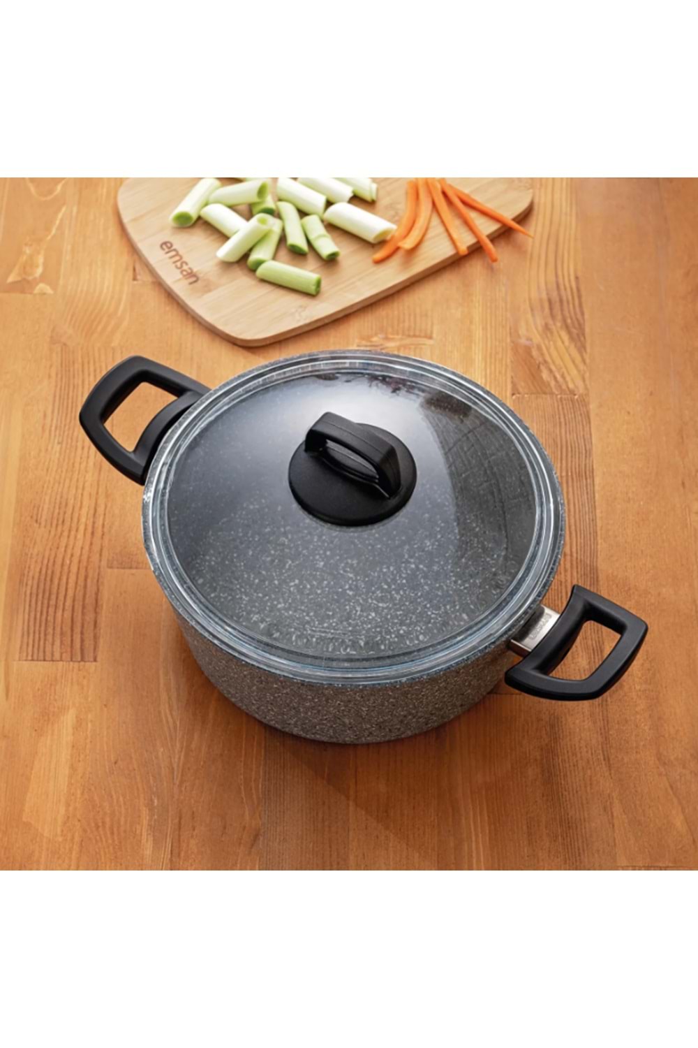 EMSAN TITANIUM 16 CM DERİN TENCERE