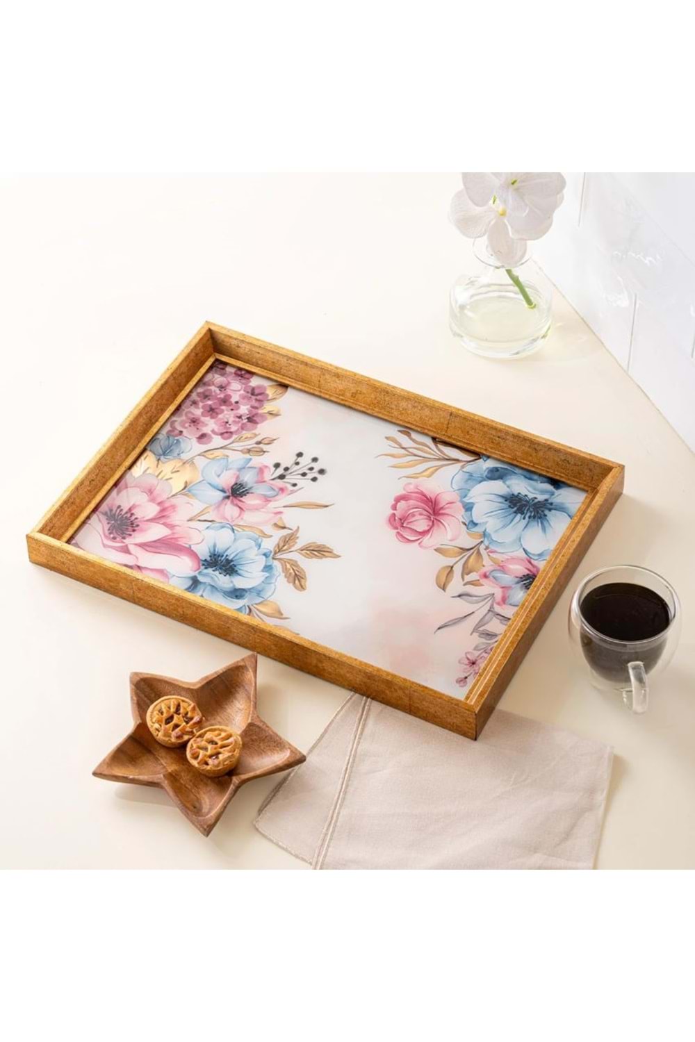 EMSAN MİRANDA TEPSİ 30X42 CM, MULTICOLOR