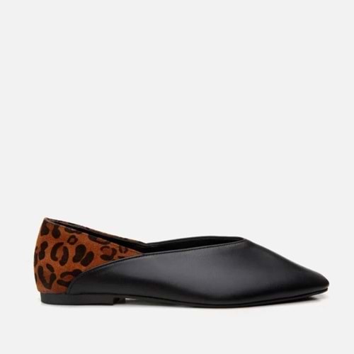 01AYH60518 - SİYAH+LEOPAR - 38 - LST00065-60521