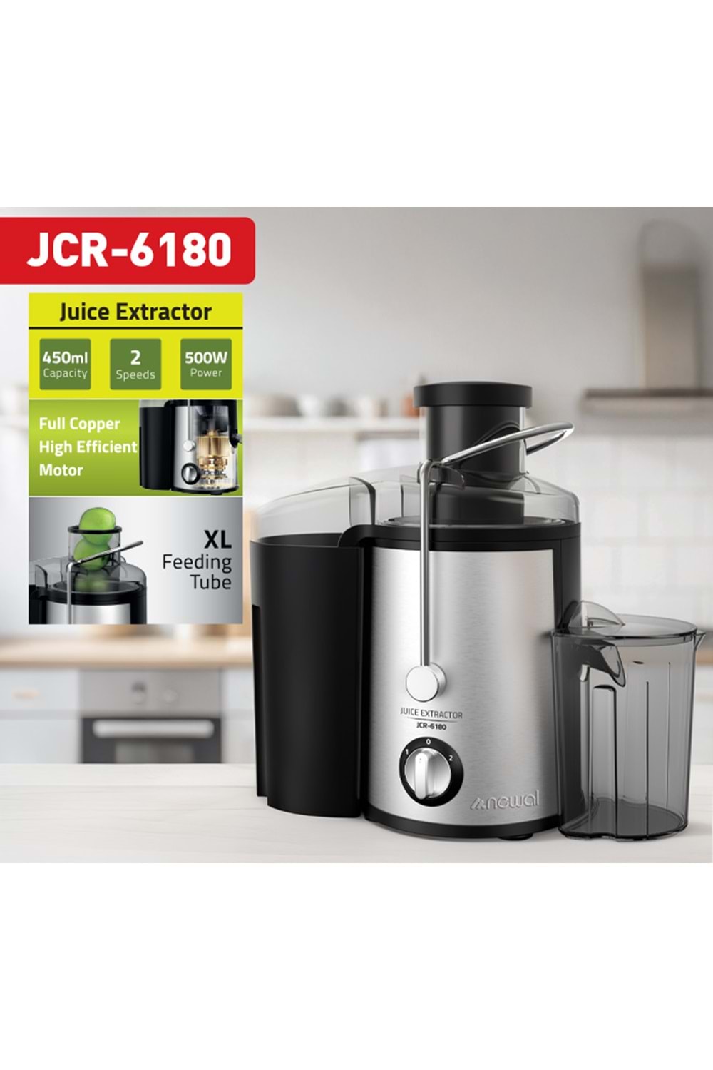 Newal JCR6180 Katı Meyve Sıkacağı
