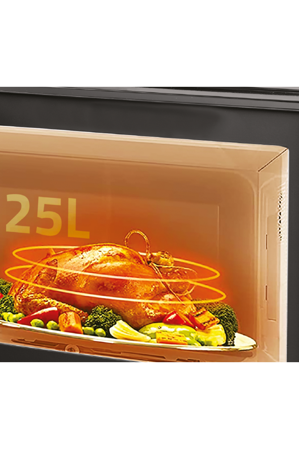 Newal MWO267/1 Beyaz Mikrodalga 25L