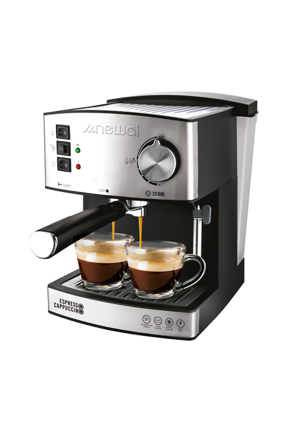 Newal COF3870 Espresso Kahve Makinesi 20Bar
