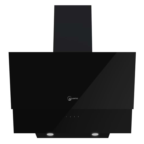 Atlantic MBHD60B Siyah Davlumbaz 60cm