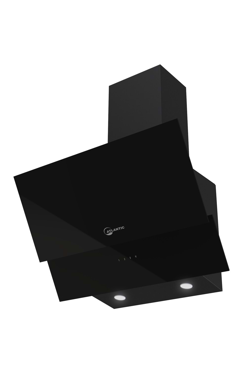 Atlantic MBHD60B Siyah Davlumbaz 60cm