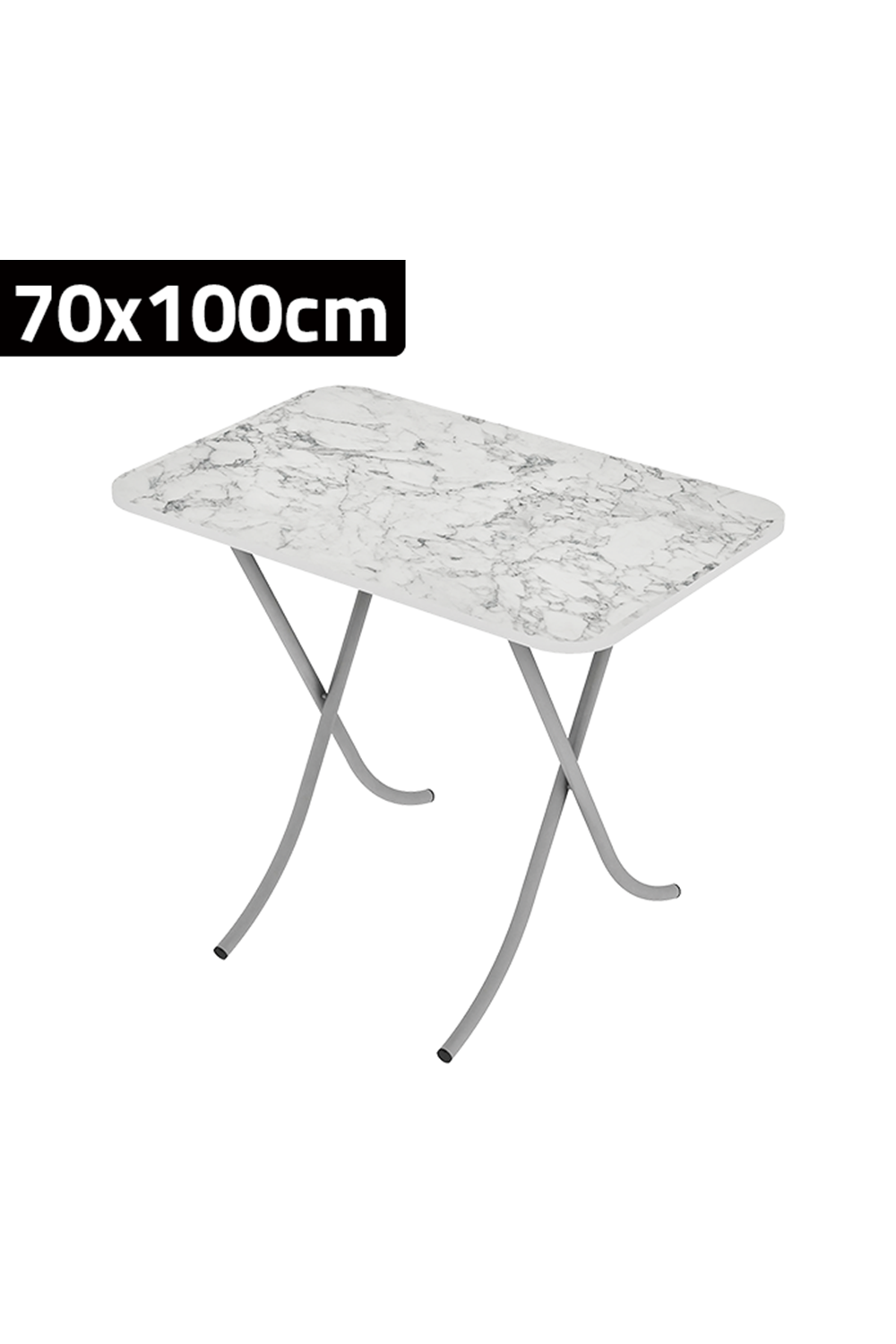 Newal M828/1 Beyaz Katlanabilir Masa 70x100cm