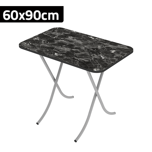 Newal M827/2 Siyah Katlanabilir Masa 60x90cm
