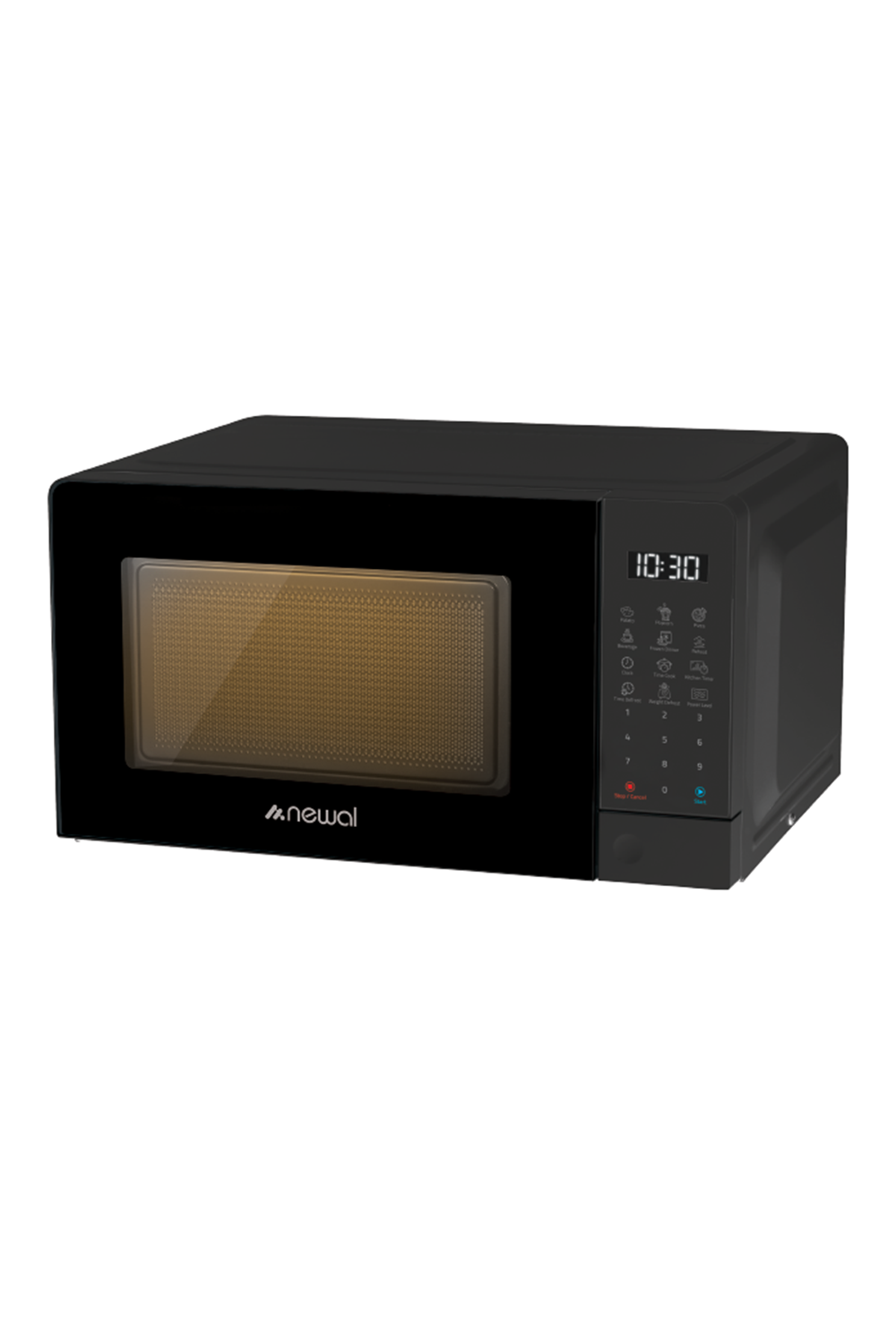 Newal MWO2510/2 Siyah Mikrodalga 20L Dijital