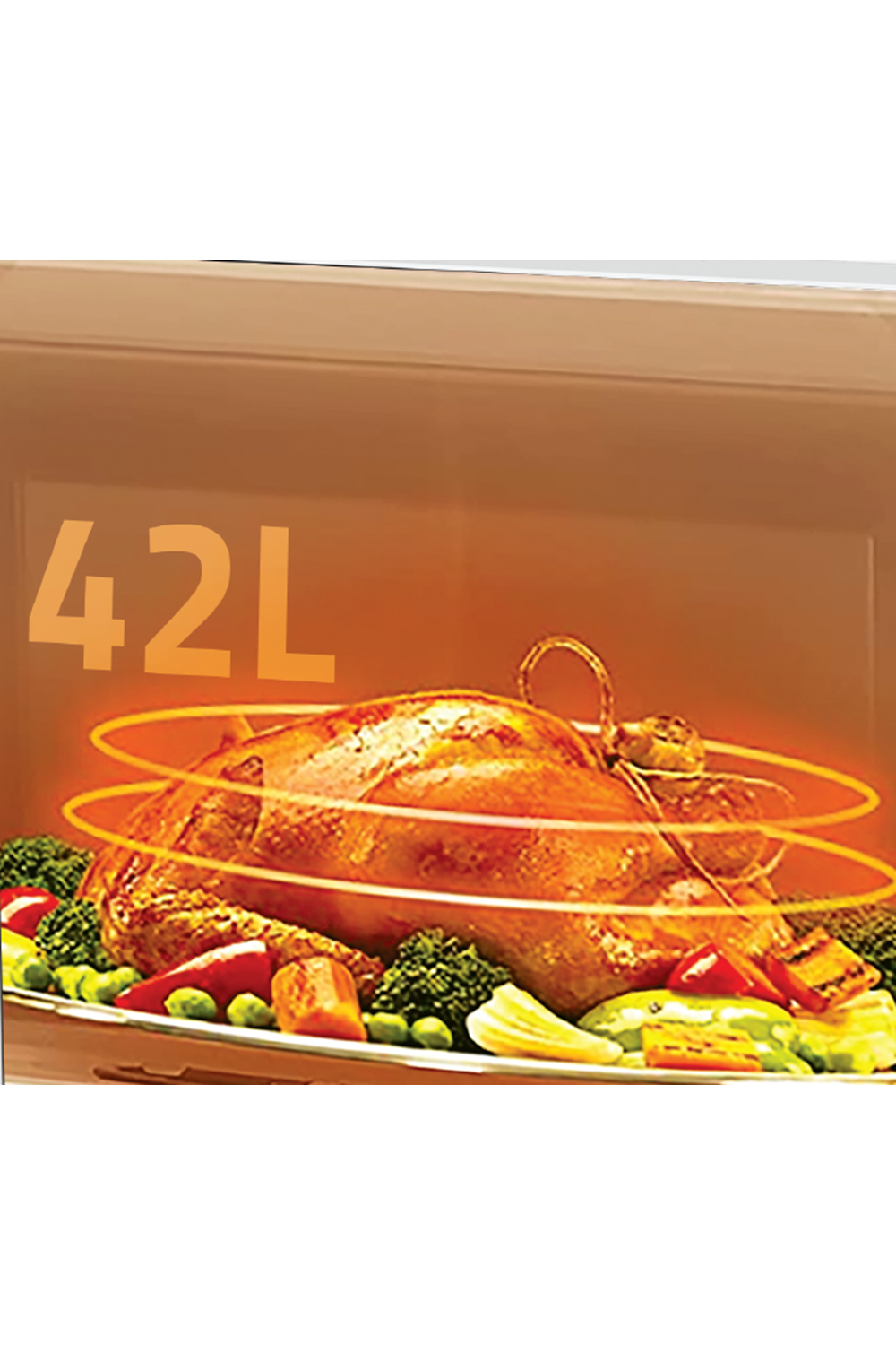 Newal MWO2575/1 Beyaz Mikrodalga 42L Dijital