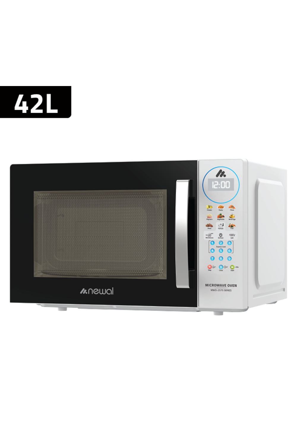Newal MWO2575/1 Beyaz Mikrodalga 42L Dijital
