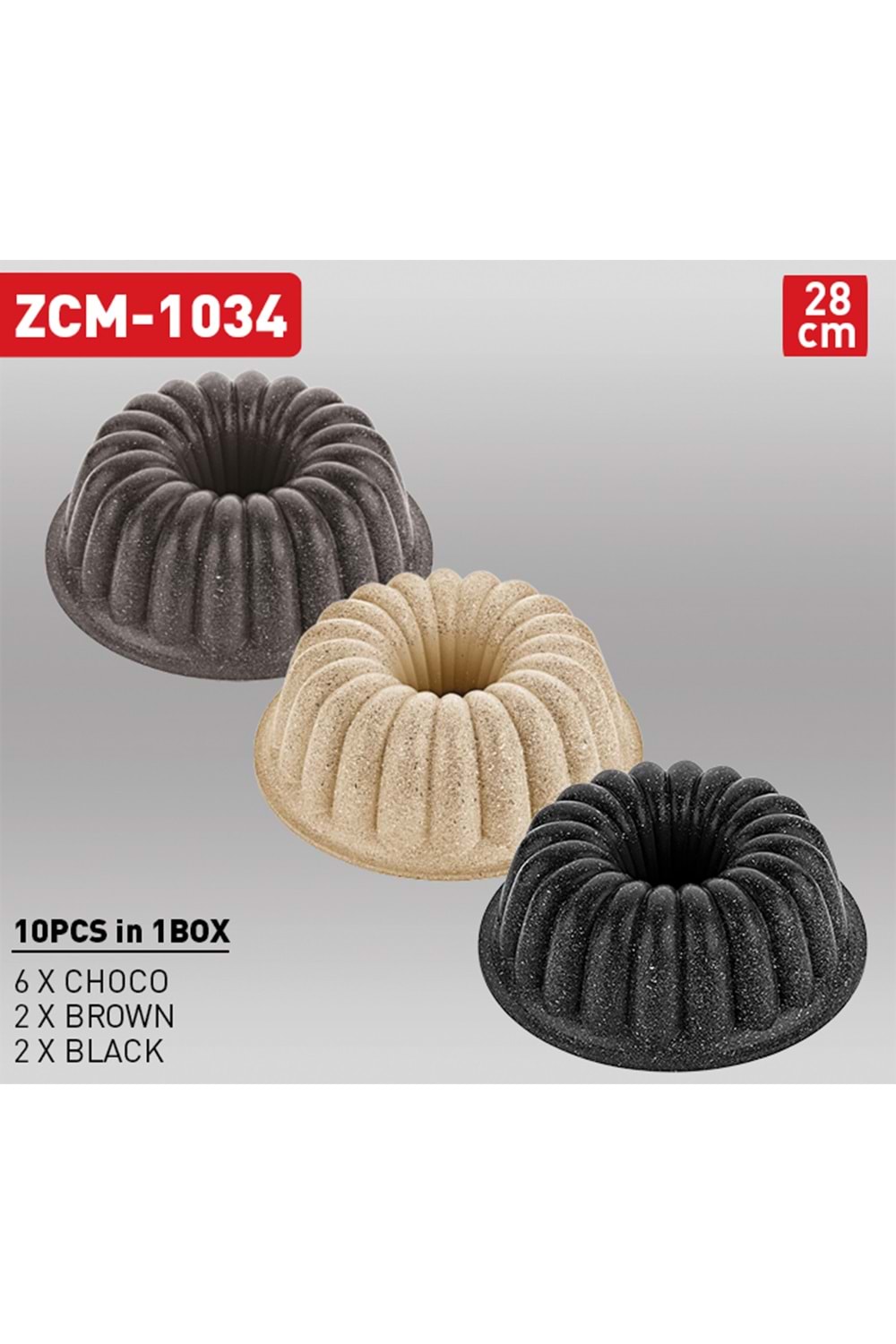 Newal ZCM1034 Zio Kek Kalıbı 28cm