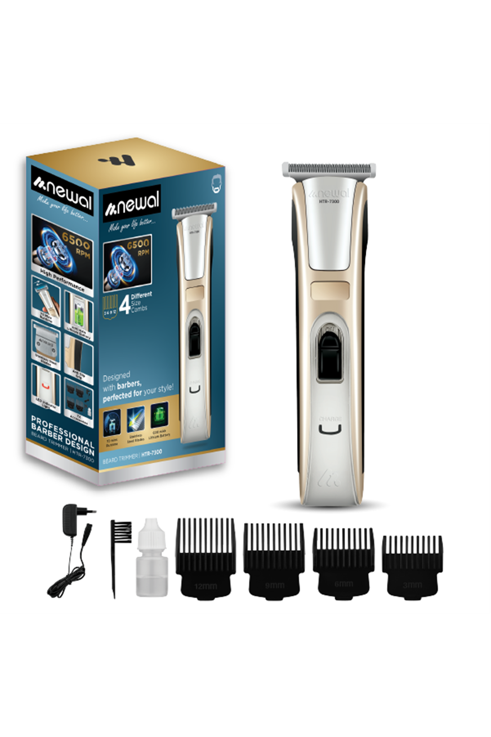 Newal HTR7300 Şarjlı Saç ve Sakal Tıraş Makinesi