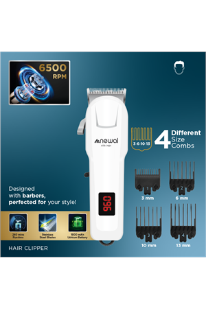 Newal HTR7601 Şarjlı Saç Sakal Kesme Makinesi