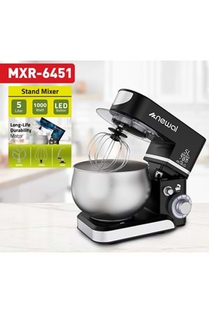 Newal MXR6451 Stand Mikser 5L