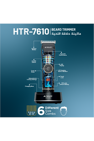 Newal HTR7610 Şarjlı Saç ve Sakal Tıraş Makinesi
