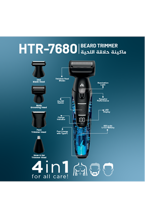 Newal HTR7680 Traş Makinesi Seti