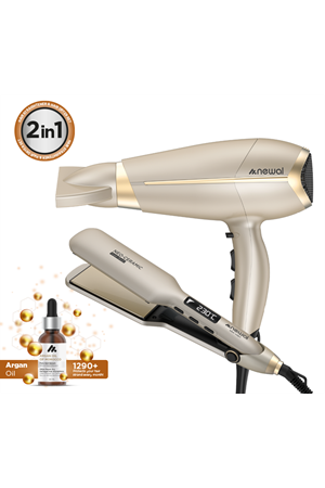 Newal HST7267 Saç Düzleştirici & Kurutucu 2li Set