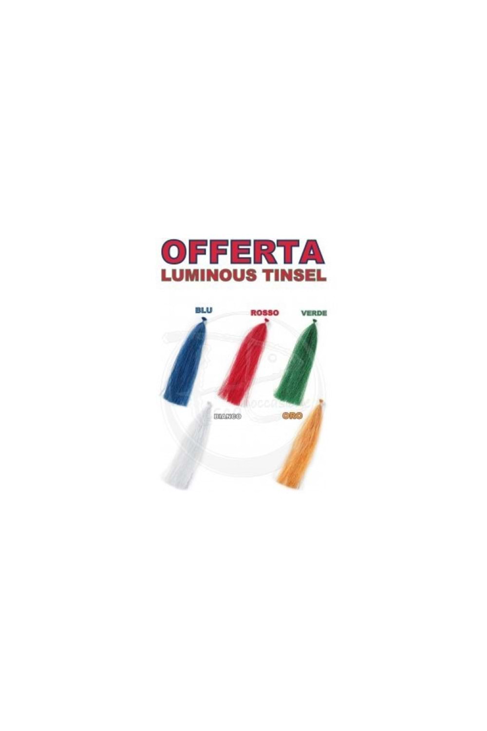 LINEAEFFE TİNSEL PÜSKÜL LUMI -- BEYAZ