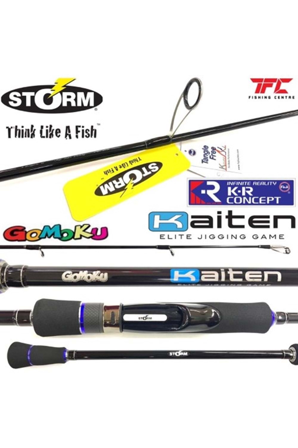 STORM SLOW JIG KAMIC BLACK KAITEN 200 GR