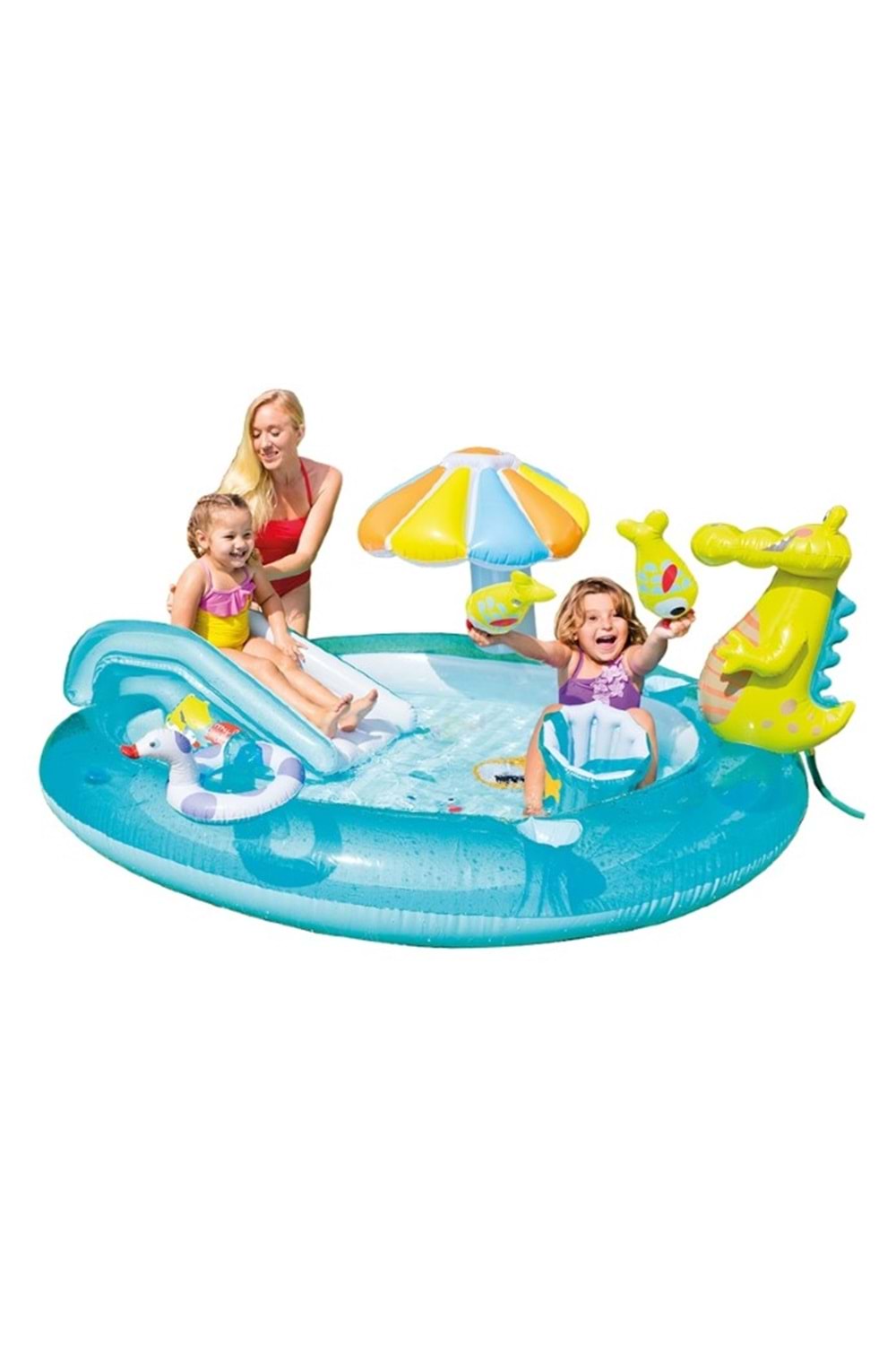 INTEX BAHÇE HAVUZU KAYDIRAKLI