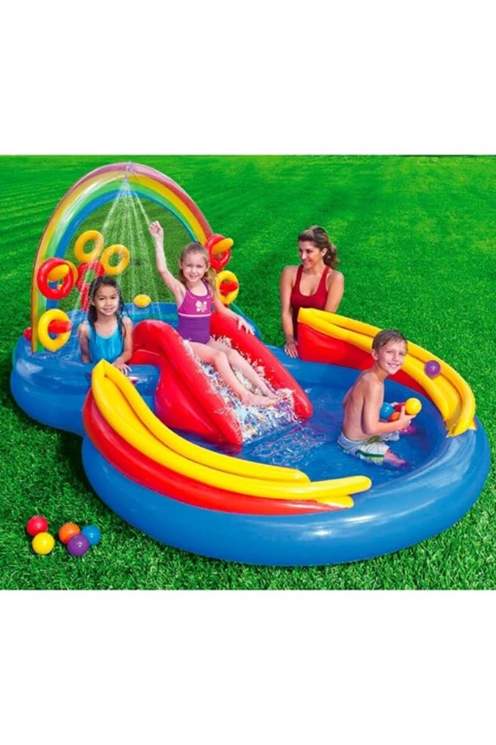 INTEX BAHÇE HAVUZU RAINBOW