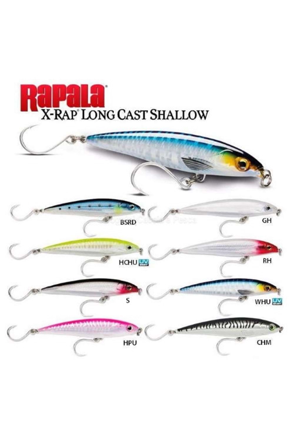 RAPALA LONG CAST SHALLOW SXRLS 12 - MM